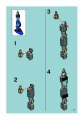 LEGO 7703 instructions page 17 – build guide