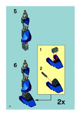 LEGO 7703 instructions page 18 – build guide