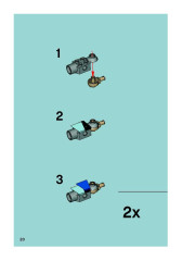 LEGO 7703 instructions page 20 – build guide