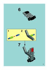 LEGO 7703 instructions page 5 – build guide