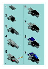 LEGO 7703 instructions page 8 – build guide