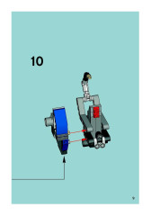 LEGO 7703 instructions page 9 – build guide