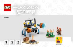 LEGO 77037 instructions page 1 – build guide