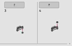 LEGO 77037 instructions page 11 – build guide