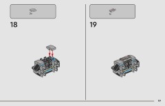 LEGO 77037 instructions page 19 – build guide