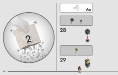 LEGO 77037 instructions page 24 – build guide