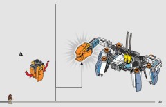 LEGO 77037 instructions page 33 – build guide
