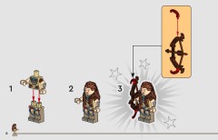 LEGO 77037 instructions page 6 – build guide