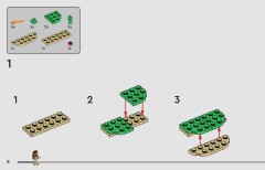 LEGO 77037 instructions page 8 – build guide