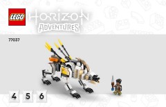 LEGO 77037 instructions page 1 – build guide