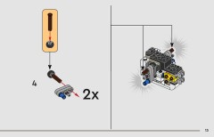 LEGO 77037 instructions page 13 – build guide
