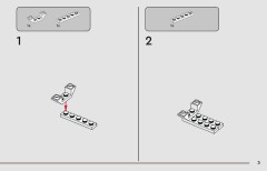 LEGO 77037 instructions page 3 – build guide