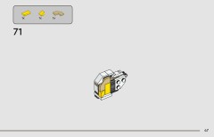 LEGO 77037 instructions page 47 – build guide