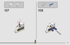 LEGO 77037 instructions page 71 – build guide