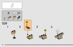 LEGO 77037 instructions page 72 – build guide