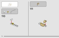 LEGO 77037 instructions page 74 – build guide
