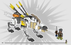 LEGO 77037 instructions page 92 – build guide