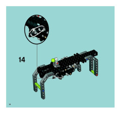 LEGO 7704 instructions page 14 – build guide