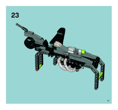 LEGO 7704 instructions page 21 – build guide