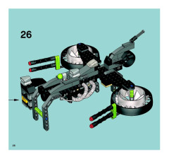 LEGO 7704 instructions page 26 – build guide