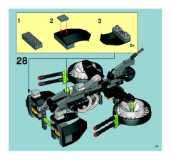 LEGO 7704 instructions page 29 – build guide