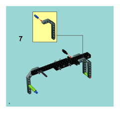 LEGO 7704 instructions page 6 – build guide