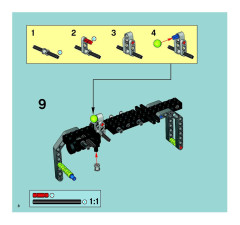 LEGO 7704 instructions page 8 – build guide