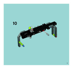 LEGO 7704 instructions page 9 – build guide