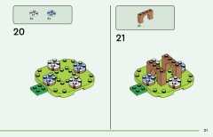 LEGO 77046 instructions page 21 – build guide