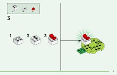 LEGO 77046 instructions page 7 – build guide