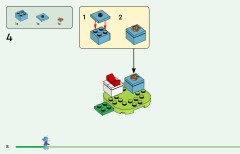 LEGO 77046 instructions page 8 – build guide
