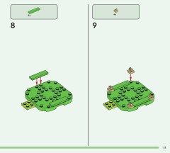 LEGO 77047 instructions page 11 – build guide