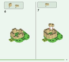 LEGO 77047 instructions page 19 – build guide