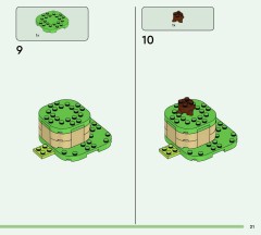 LEGO 77047 instructions page 21 – build guide