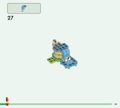 LEGO 77047 instructions page 33 – build guide