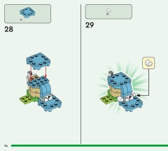 LEGO 77047 instructions page 34 – build guide