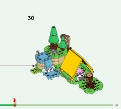 LEGO 77047 instructions page 35 – build guide