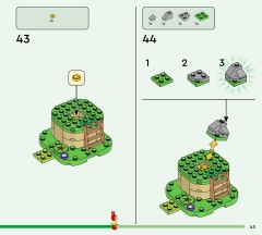LEGO 77047 instructions page 45 – build guide