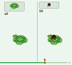 LEGO 77047 instructions page 51 – build guide