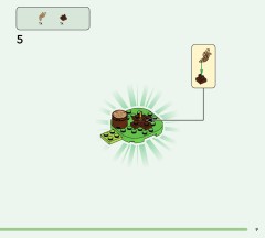 LEGO 77047 instructions page 9 – build guide