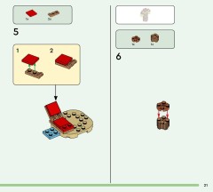 LEGO 77048 instructions page 21 – build guide