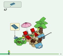 LEGO 77048 instructions page 51 – build guide
