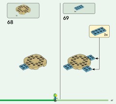 LEGO 77048 instructions page 67 – build guide