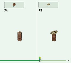 LEGO 77048 instructions page 71 – build guide