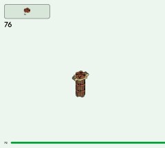 LEGO 77048 instructions page 72 – build guide