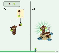 LEGO 77048 instructions page 73 – build guide