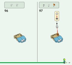 LEGO 77048 instructions page 87 – build guide