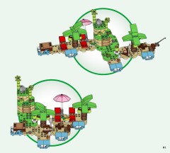 LEGO 77048 instructions page 91 – build guide