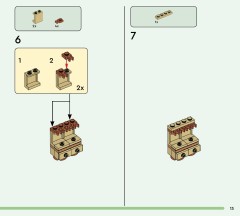 LEGO 77049 instructions page 13 – build guide
