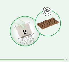 LEGO 77049 instructions page 15 – build guide